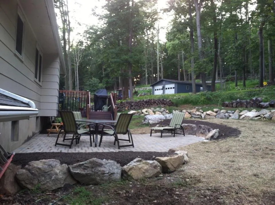 Local landscape installation in Califon, NJ - Evening Shade Lawn Care & Landscaping