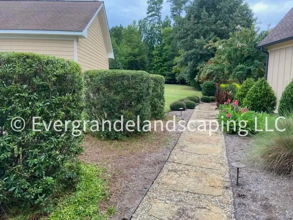 Professional outdoor landscaping in Wilson, NC by Ever Grande Landscaping