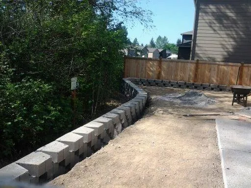 Professional garden landscaping for residential properties in Everett, WA by Ever-Green Landscaping