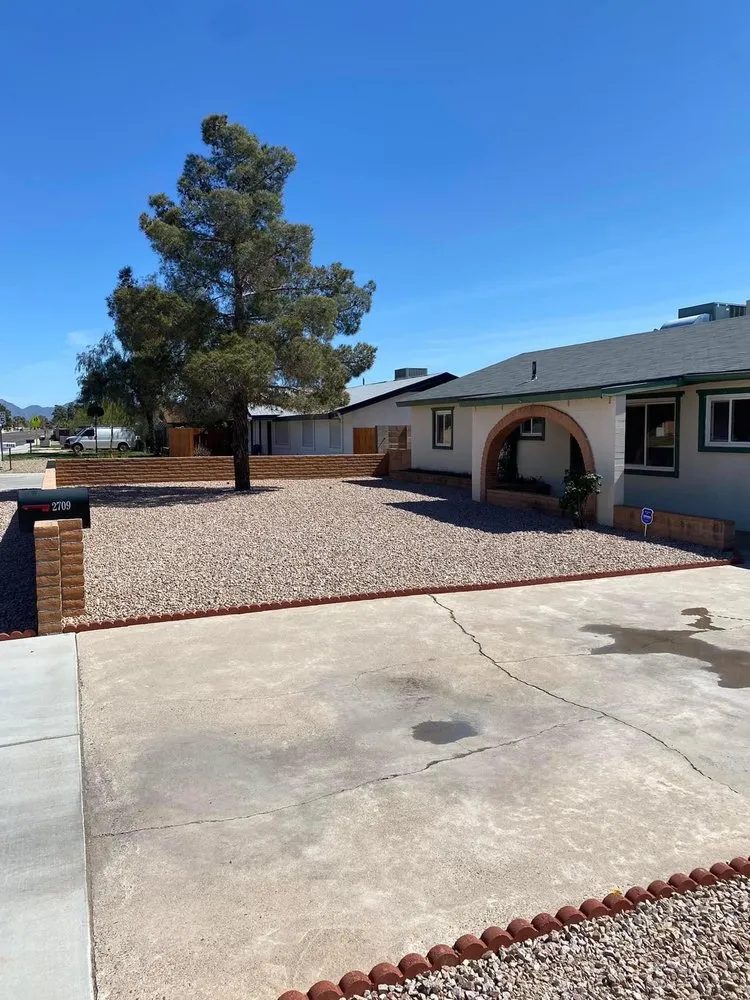 Affordable lawn mowing service in Mesa, AZ by Ever Green Landscaping Services