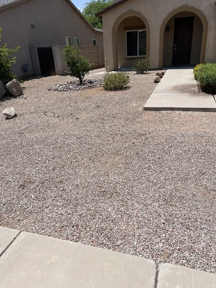 Professional lawn care service in Tucson, AZ by Ever Green Solution Az