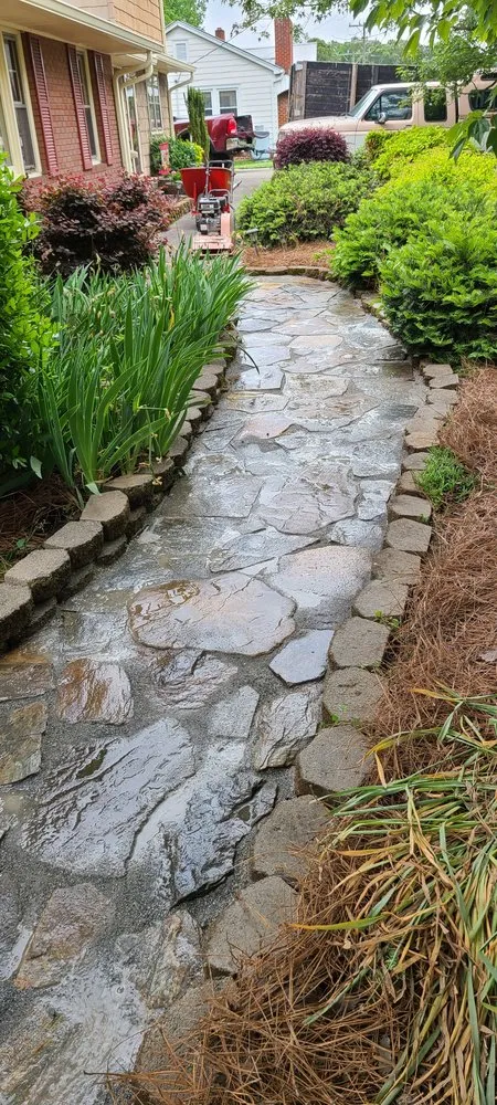 Reliable landscape design for residential properties in High Point, NC by Ever Green Solutions