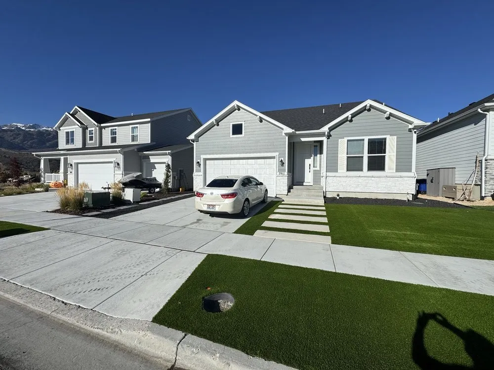 Custom yard maintenance for year-round maintenance in West Jordan, UT by Everblade Designs