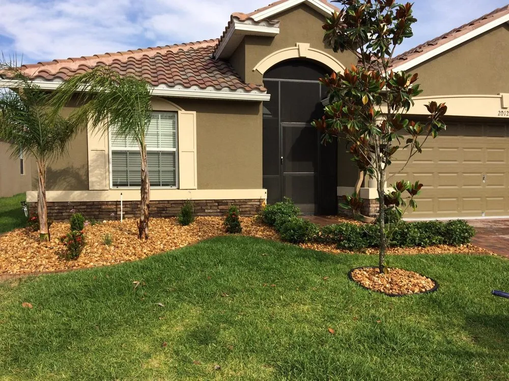 Trusted outdoor landscaping for residential properties in Haines City, FL by Everblades Lawn Service