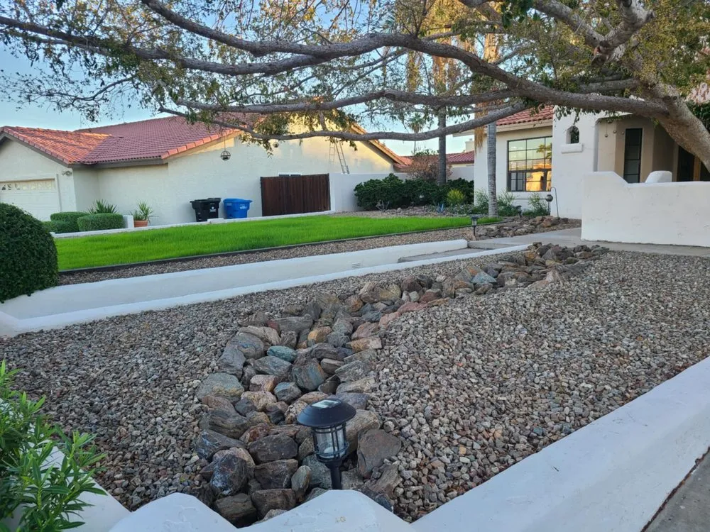 Top-rated lawn mowing service in Phoenix, AZ by EverBloom Landscape