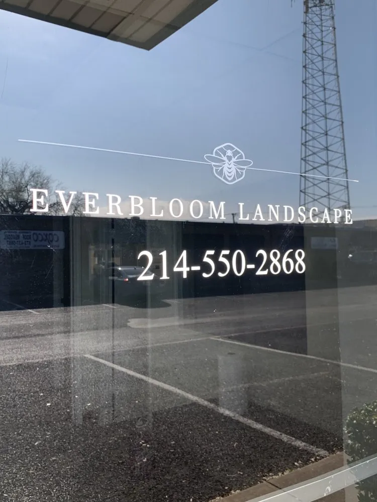 Custom outdoor landscaping with custom design in Richardson, TX by Everbloom Landscape