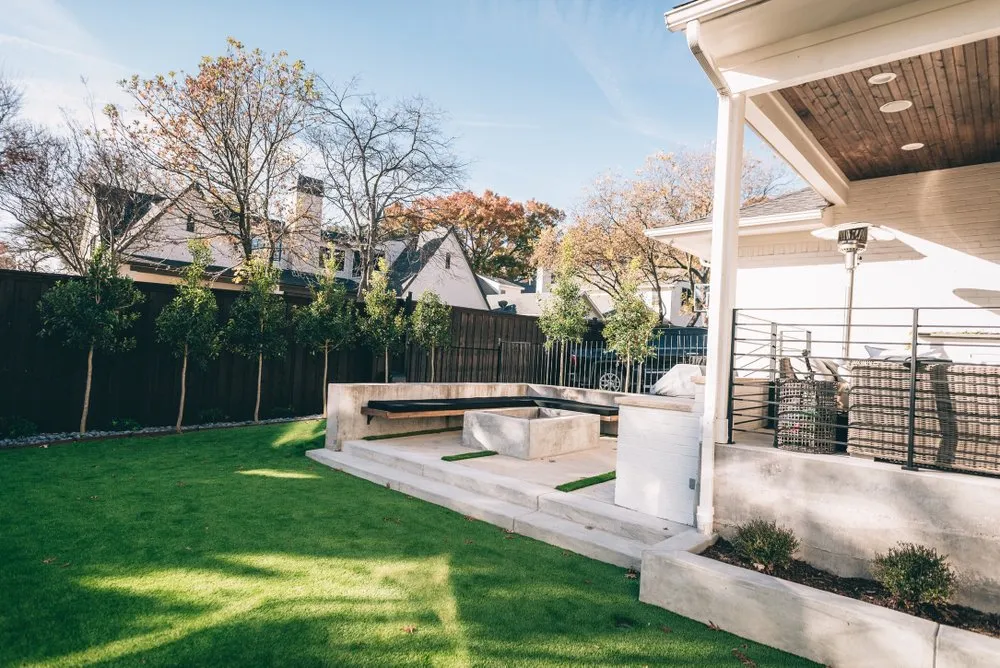 Custom lawn mowing service for outdoor upgrades across Richardson, TX - Everbloom Landscape