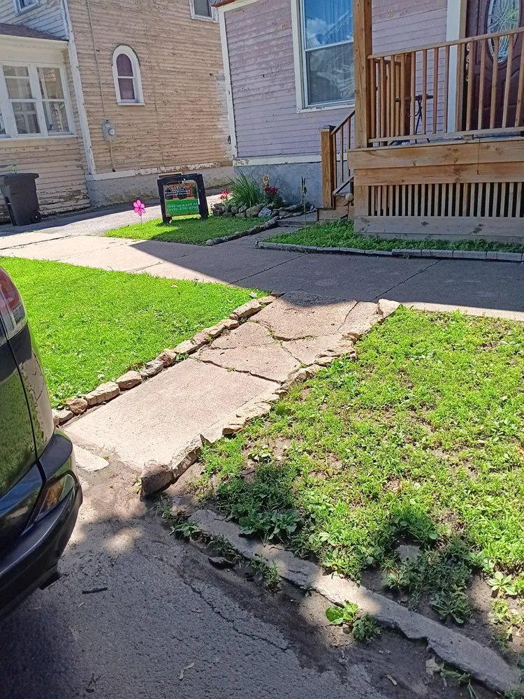 Professional outdoor landscaping for beautiful yards in Ogdensburg, NY by Everbries Lawn Care Pressure Washing and Janitorial Services