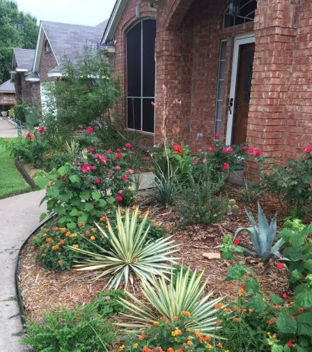 Affordable outdoor landscaping with custom design in Grapevine, TX by Everett Landscaping