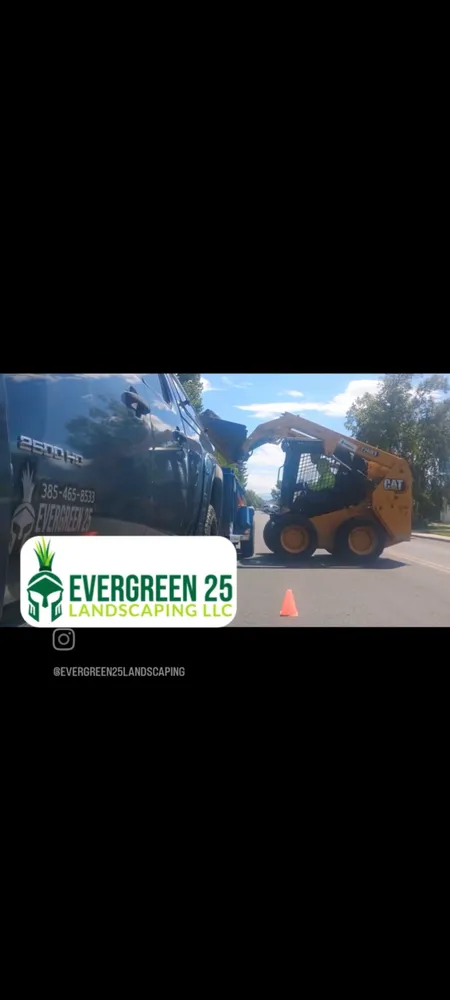 Custom landscape installation for outdoor upgrades in Orem, UT by Evergreen 25 Landscaping