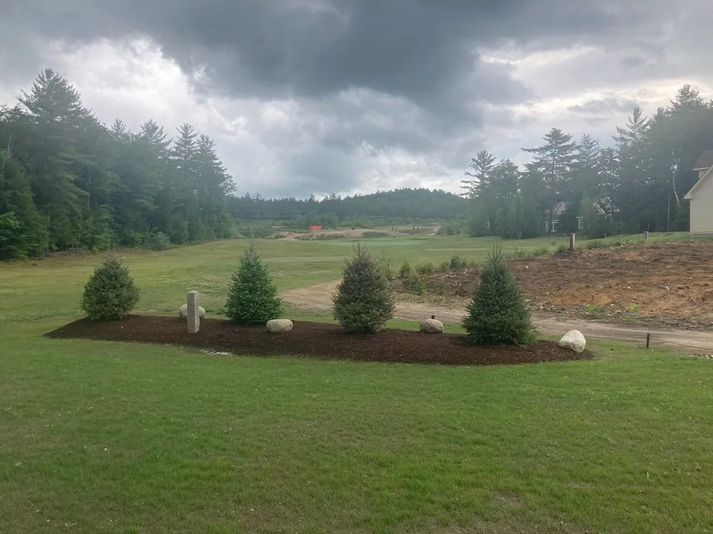 Professional yard cleanup service for residential properties across Campton, NH - Evergreen Acres