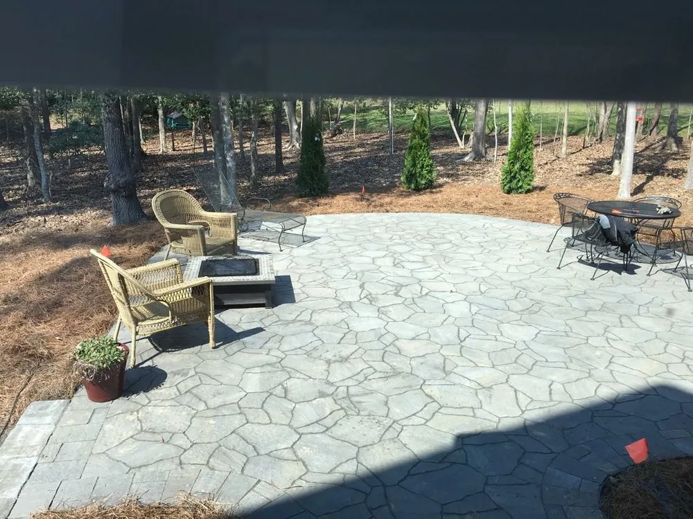 Trusted landscape installation for homes in Apex, NC by Evergreen