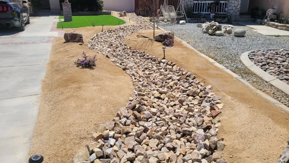 Affordable lawn mowing service in Victorville, CA by Evergreen Custom Landscaping