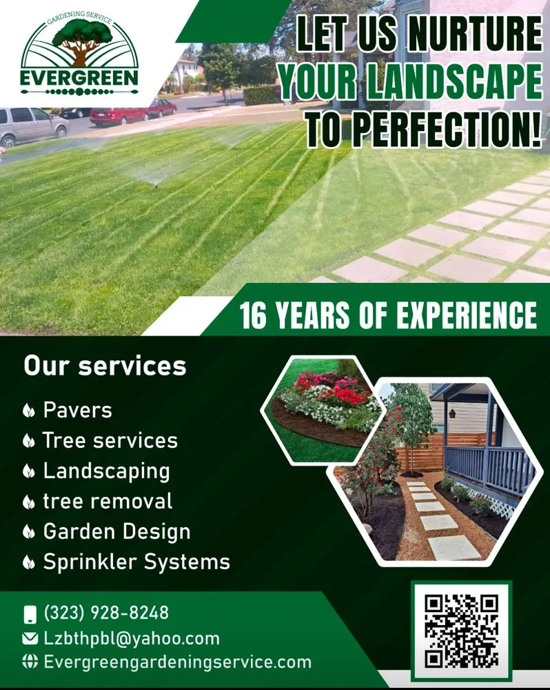 Affordable garden landscaping in Long Beach, CA - Evergreen Gardening Service