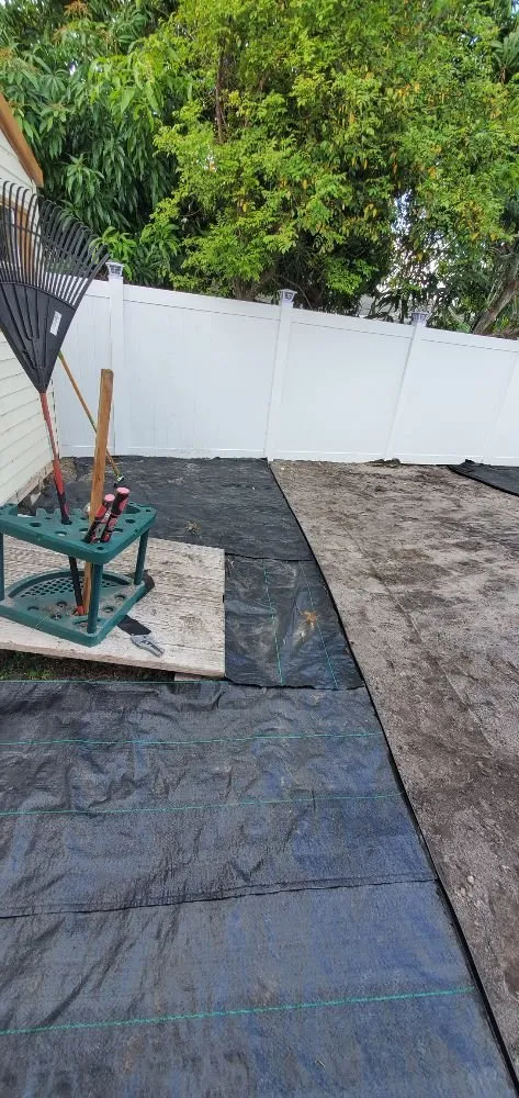 Professional yard cleanup service for year-round maintenance in Fort Lauderdale, FL by Evergreen Greenery