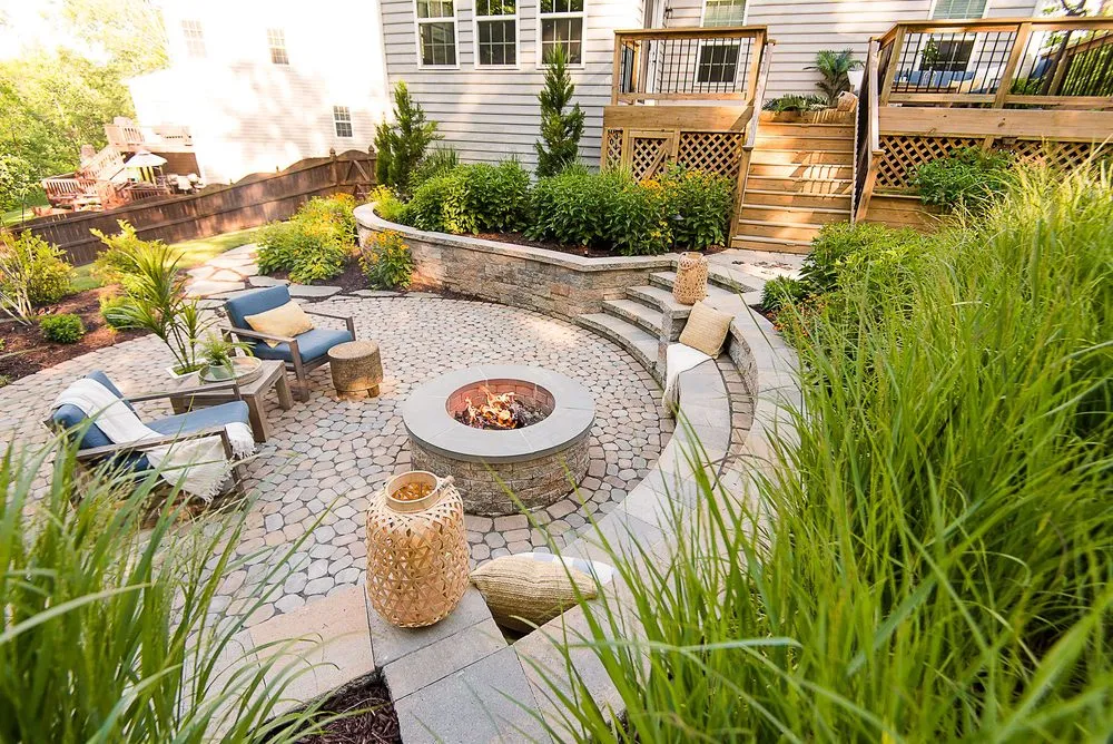 Affordable outdoor landscaping in Midlothian, VA - Evergreen Hardscapes