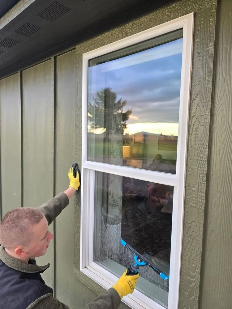 Professional outdoor landscaping in Deer Park, WA by Evergreen Home Services