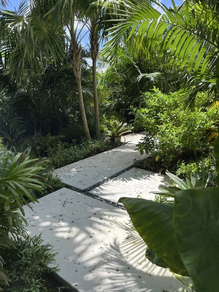 Custom landscape installation for homes across Big Pine Key, FL - Evergreen Islands