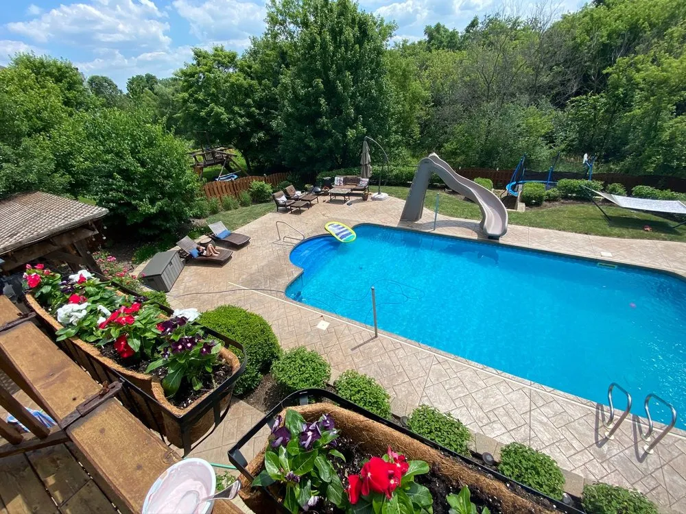 Top-rated lawn care service with custom design in Hampshire, IL by Evergreen Landscape Associates LLC