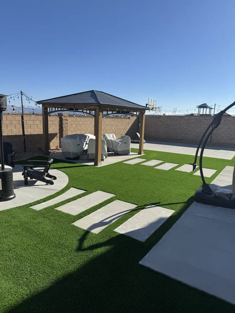 Reliable landscape installation with custom design in Apple Valley, CA by Evergreen Landscape Development