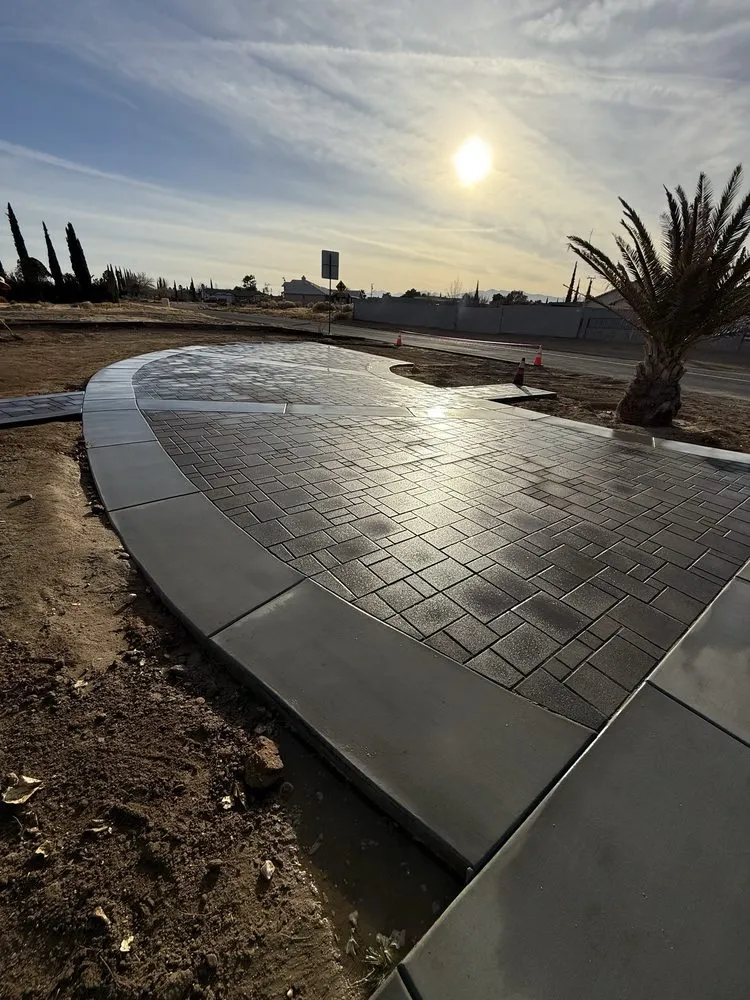 Professional landscaping services with custom design in Apple Valley, CA by Evergreen Landscape Development