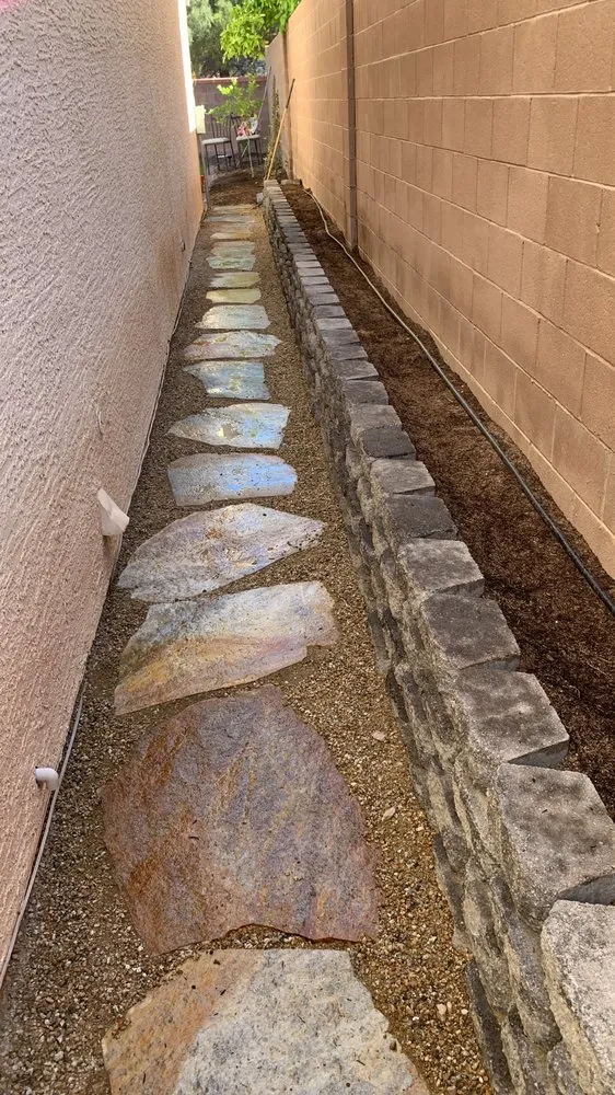 Custom garden landscaping near you across Las Vegas, NV - Evergreen Landscape