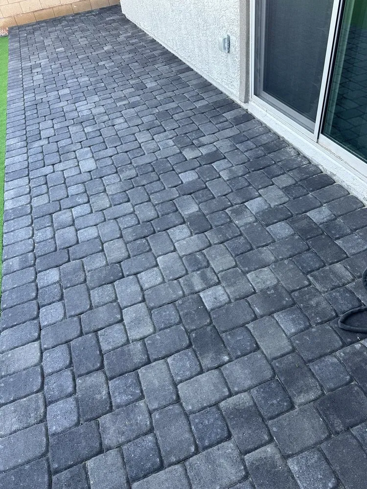 Custom outdoor landscaping with custom design across Las Vegas, NV - Evergreen Landscape