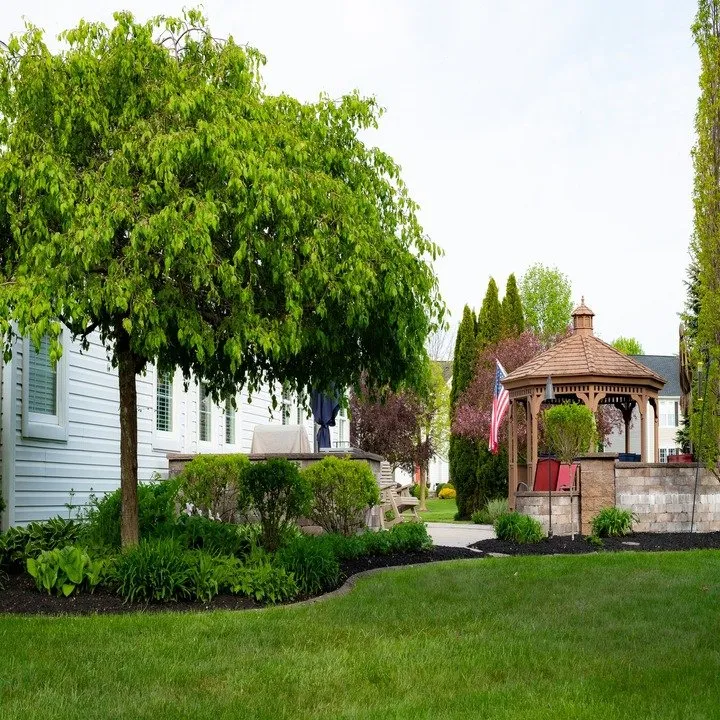 Reliable landscape installation with custom design in Scottsville, NY by Evergreen Landscape Management