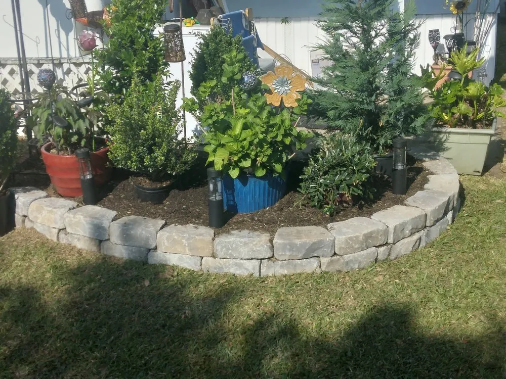 Custom residential landscaping for residential properties in Ocean Isle Beach, NC by Evergreen Landscape