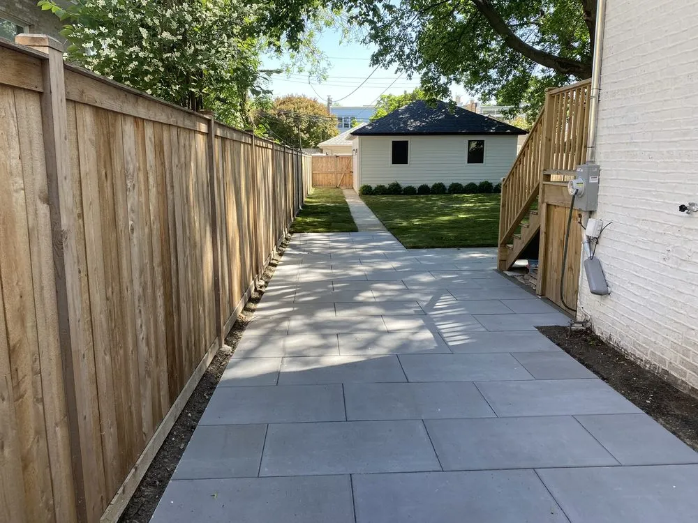 Trusted yard cleanup service with custom design in Chicago, IL by Evergreen Landscapes