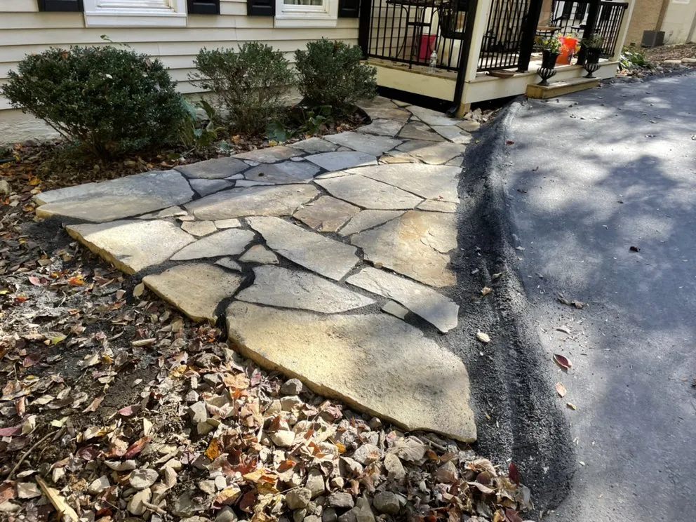 Professional garden landscaping in Hillsboro, VA by Evergreen Landscapes