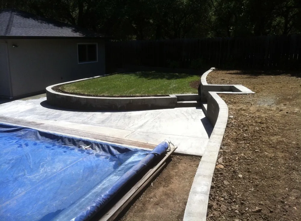 Custom landscape installation in San Mateo, CA by Evergreen Landscapes