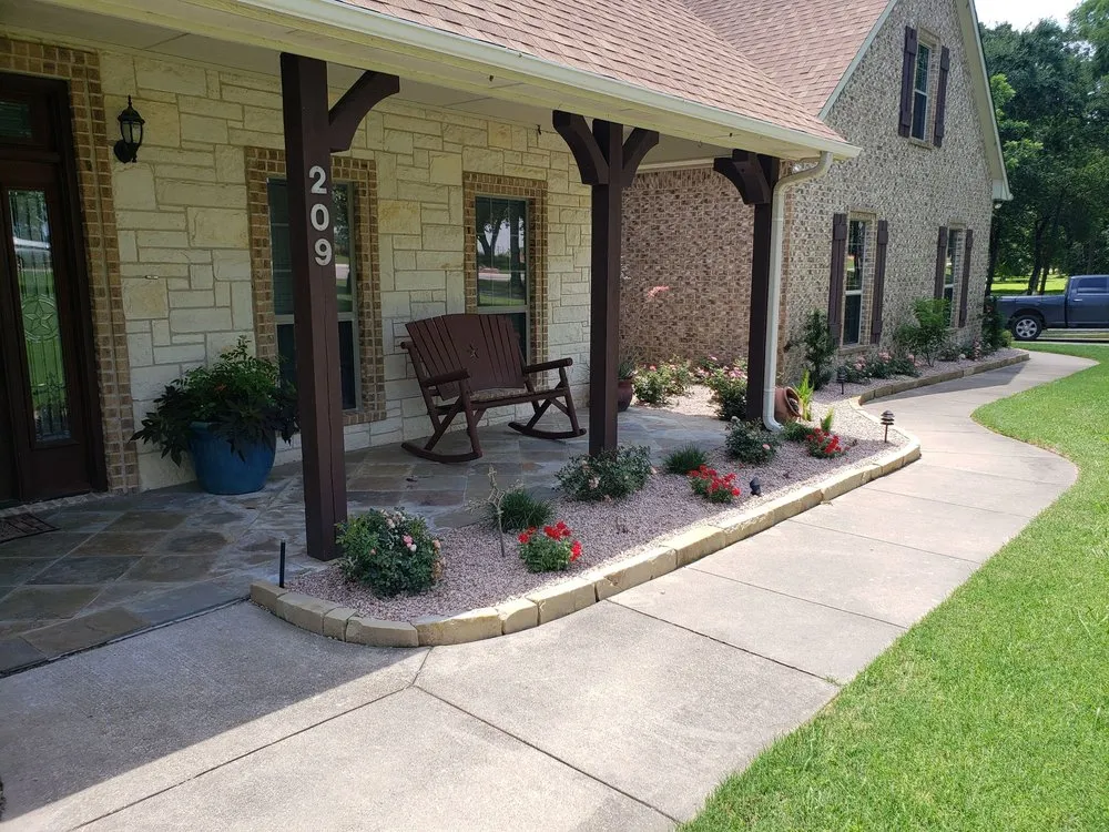Professional landscape design for beautiful yards across Waco, TX - Evergreen Landscaping and Tree Service