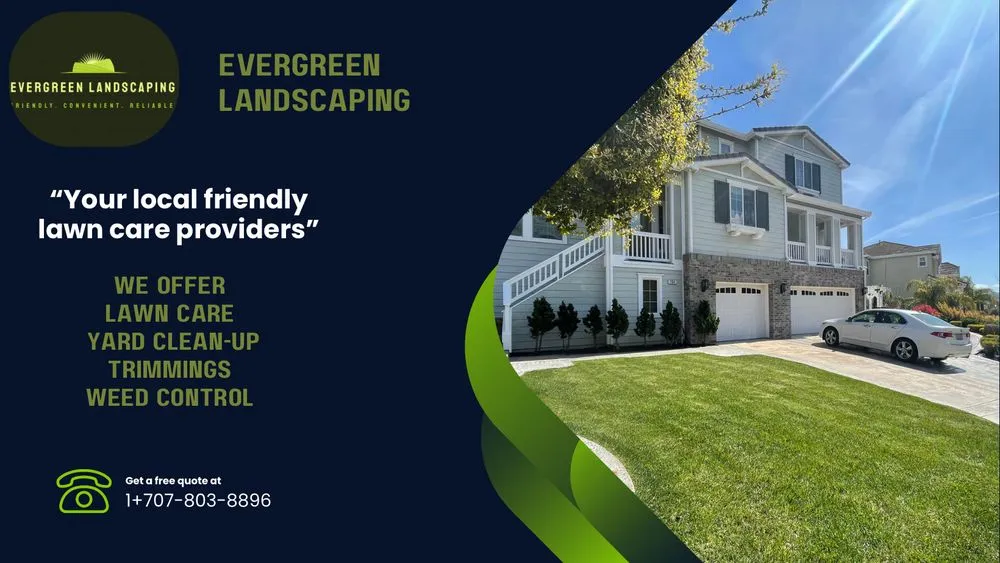Reliable landscape design for outdoor upgrades in Fairfield, CA by Evergreen Landscaping