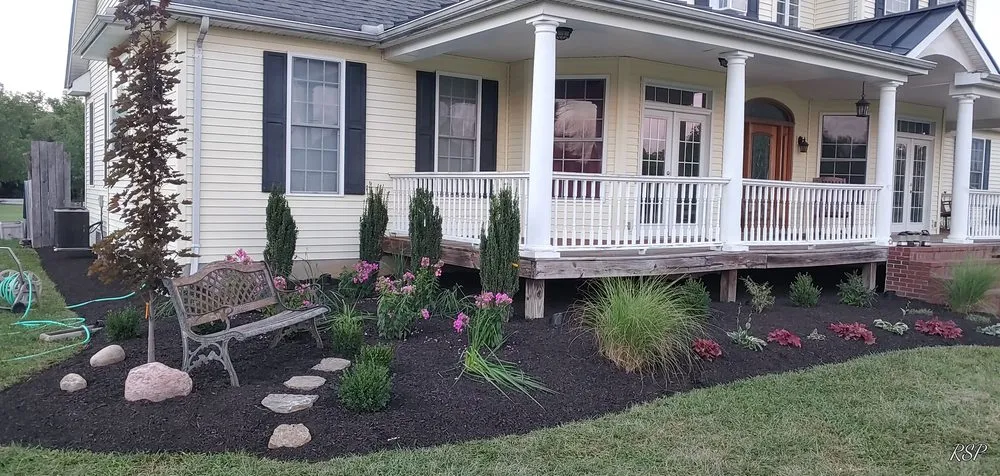 Professional yard cleanup service in Liberty Township, OH by Evergreen Landscaping of Cincinnati