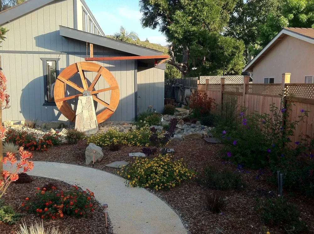 Expert lawn mowing service with custom design across Pismo Beach, CA - Evergreen Landscaping