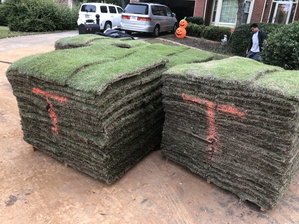 Custom landscape installation in Lithia Springs, GA - Evergreen Landscaping Pro