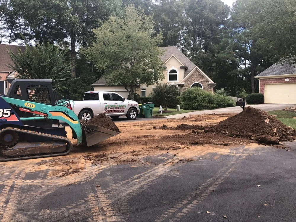 Trusted lawn mowing service in Lithia Springs, GA by Evergreen Landscaping Pro