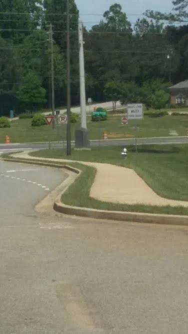 Local landscape installation in Suwanee, GA by Evergreen Landscaping