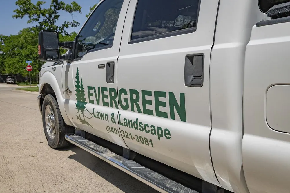 Custom outdoor landscaping in Argyle, TX by Evergreen Lawn & Landscape