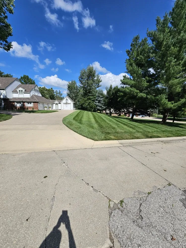 Local landscape installation in St. Joseph, MO - Evergreen Lawn & Property