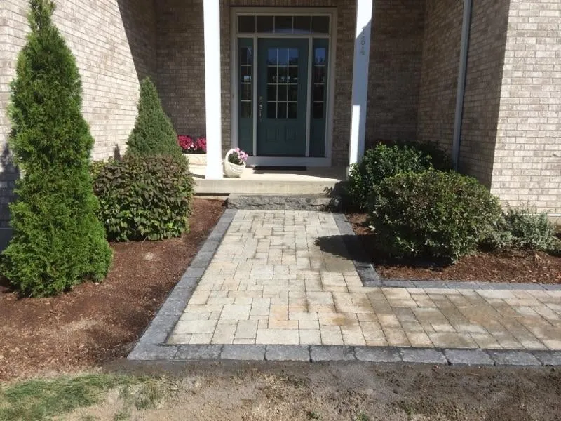 Expert residential landscaping in Leicester, MA by Evergreen Lawn Maintenance and Landscape
