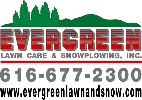 Evergreen Lawncare & Snowplowing Logo