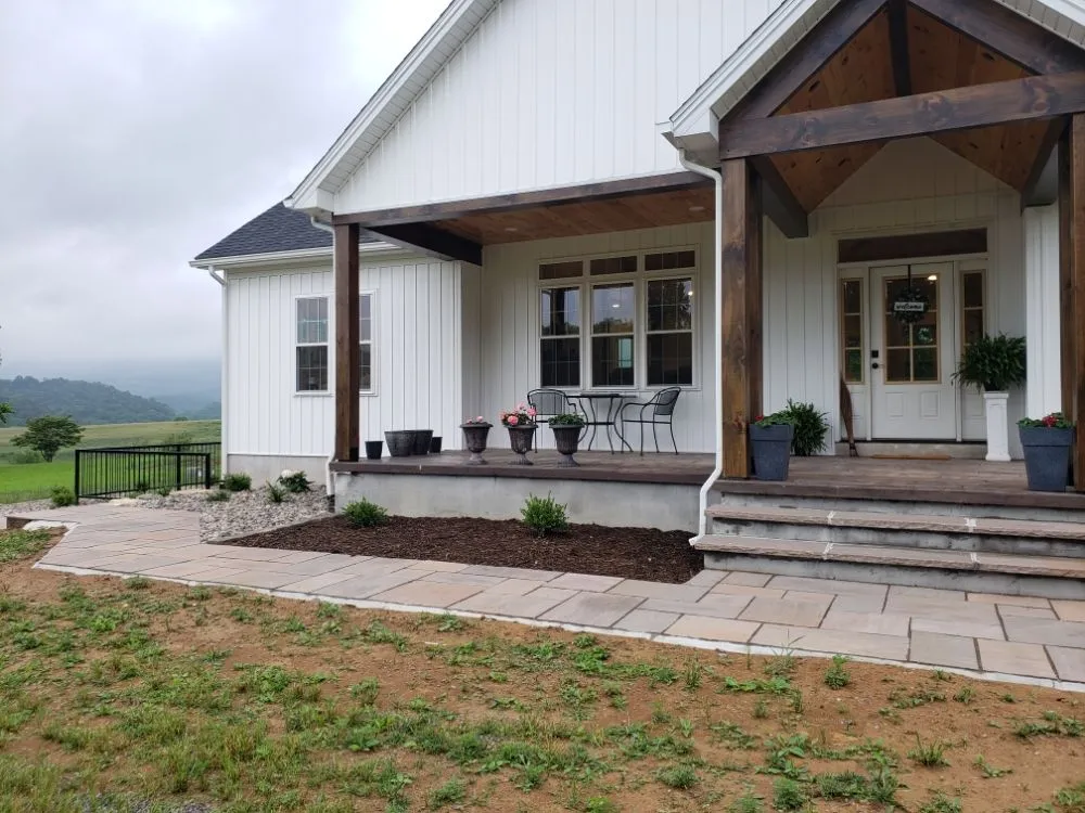 Local landscaping services for outdoor upgrades in Dobson, NC by Evergreen Lawncare