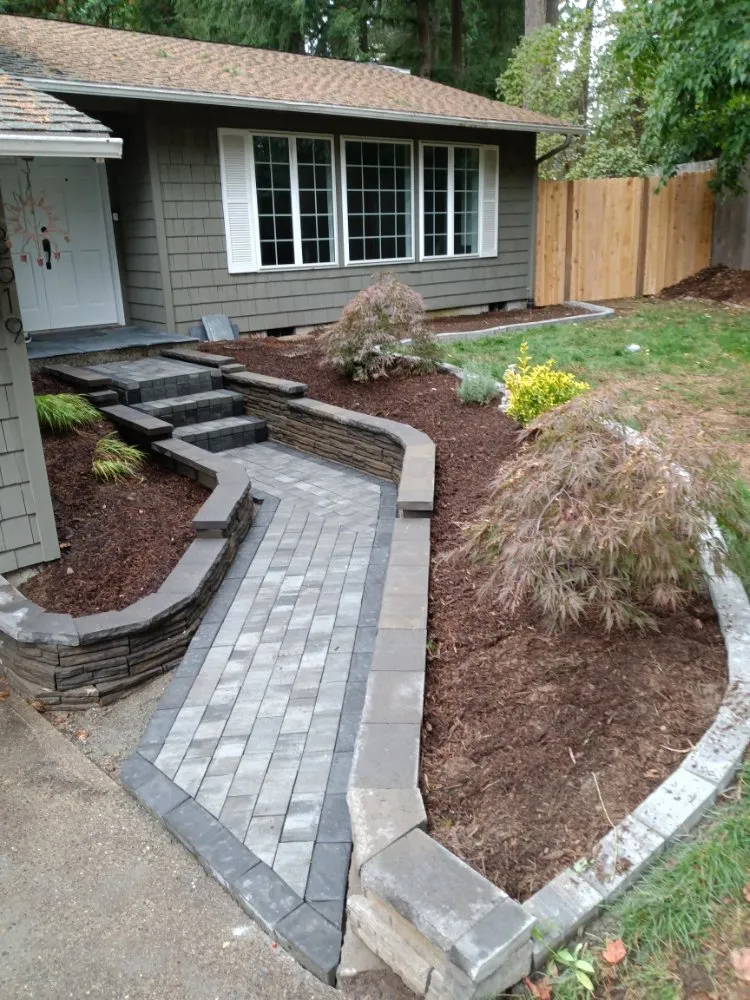 Top-rated landscape installation in Monroe, WA by Evergreen Martinez Landscaping