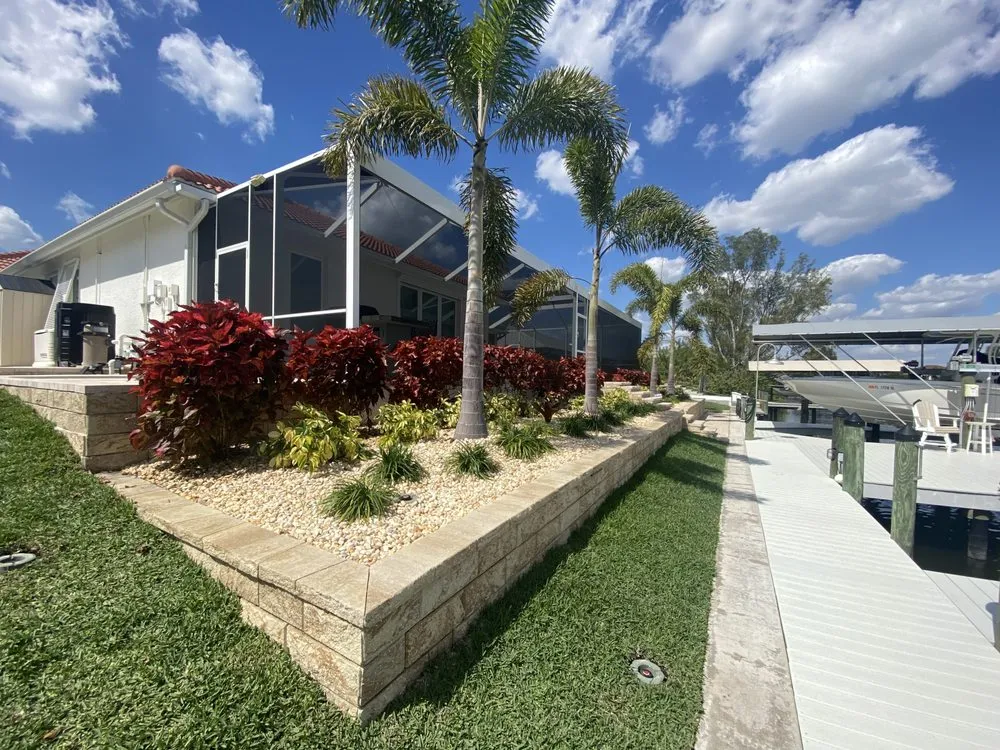 Custom landscaping services in Cape Coral, FL - Evergreen Outdoor Services