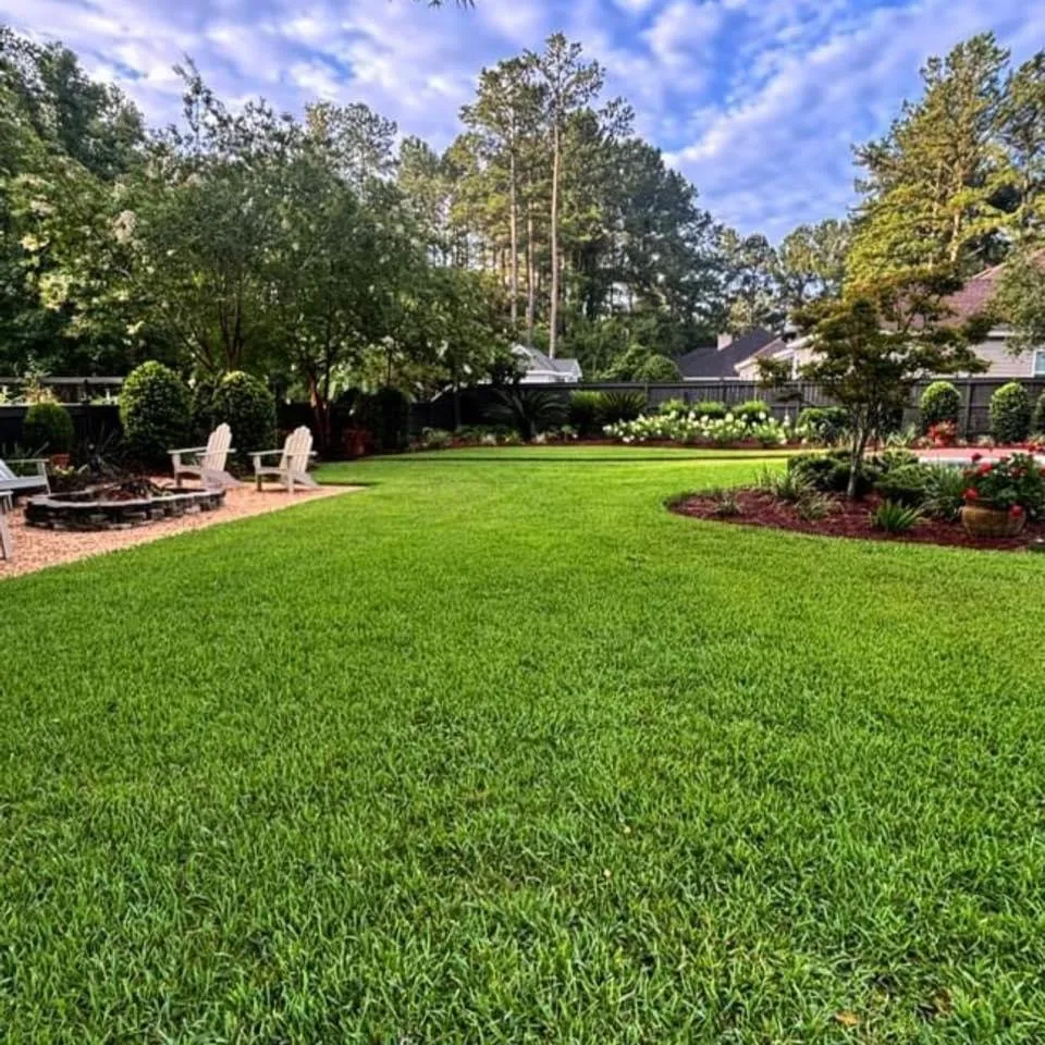 Expert outdoor landscaping for year-round maintenance in Hahira, GA by Evergreen Outdoor Services