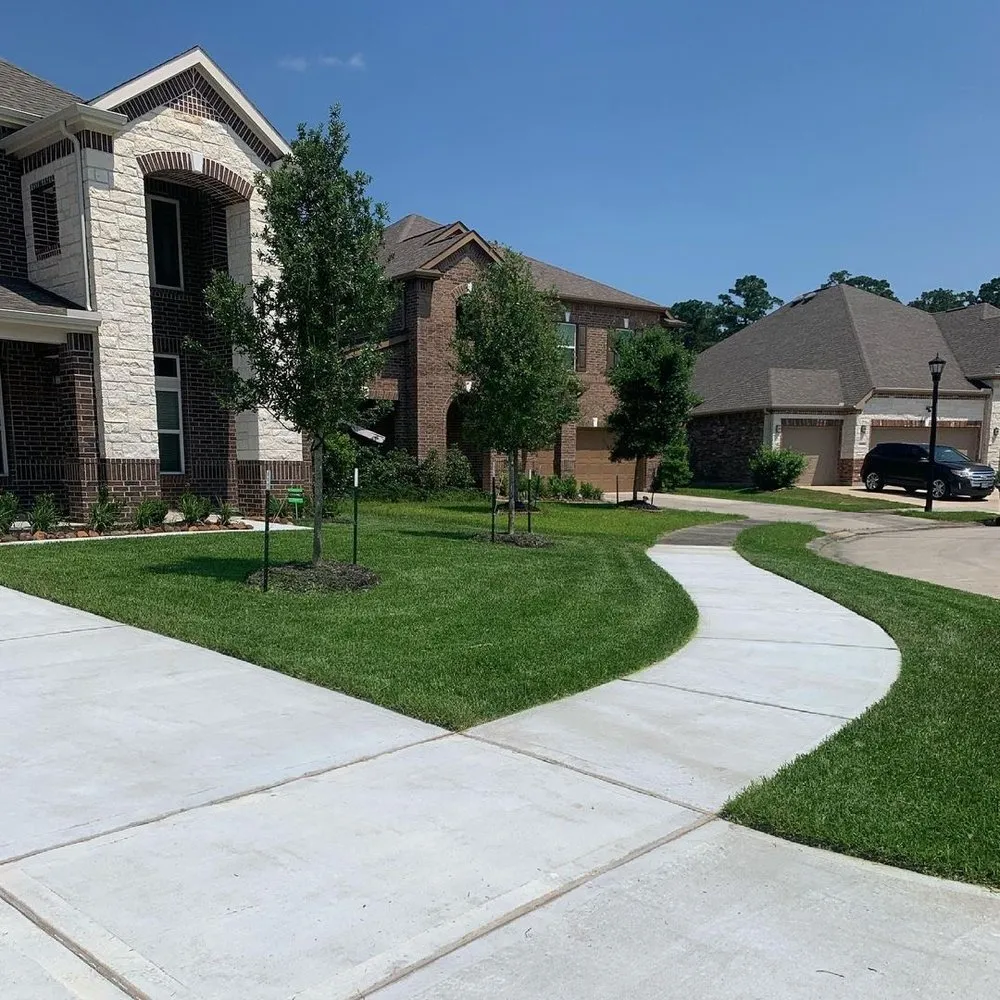 Professional landscape design in Houston, TX - Evergreen Outdoor Services
