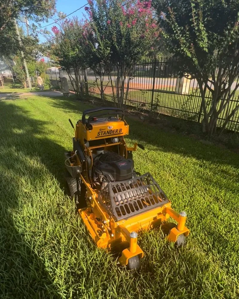 Reliable yard maintenance for year-round maintenance in Houston, TX by Evergreen Outdoor Services