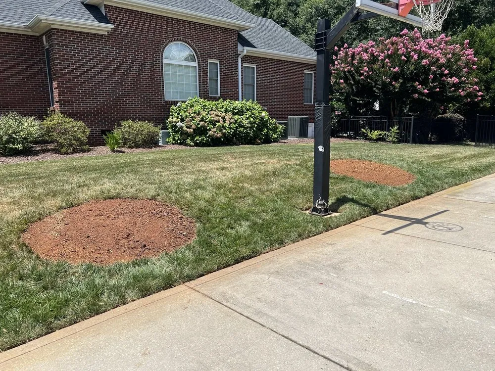 Custom landscaping services in Bessemer City, NC by Evergreen Precision